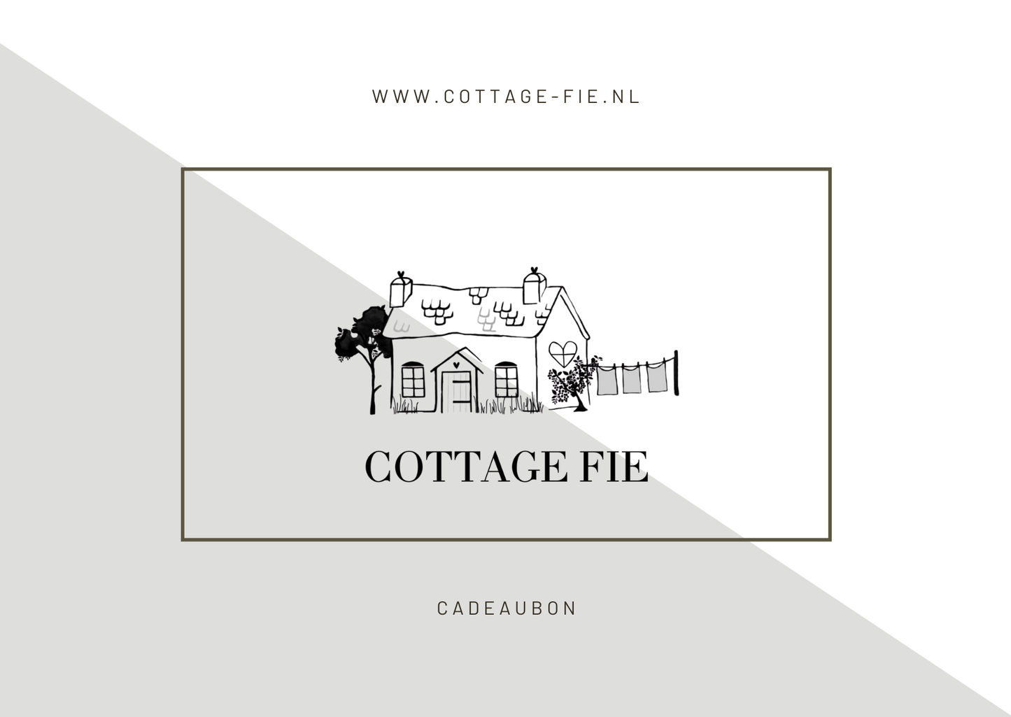 Cottage FIE cadeaubon