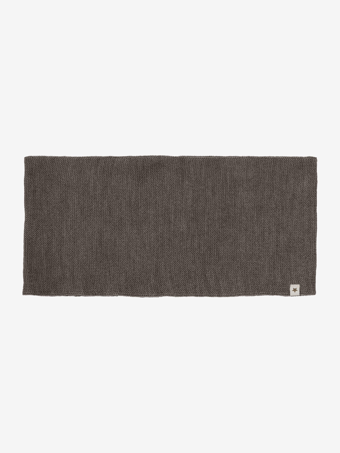 Gebreide col - Brown Melange