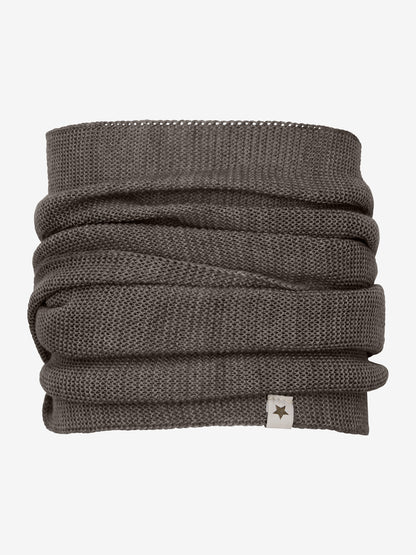 Gebreide col - Brown Melange