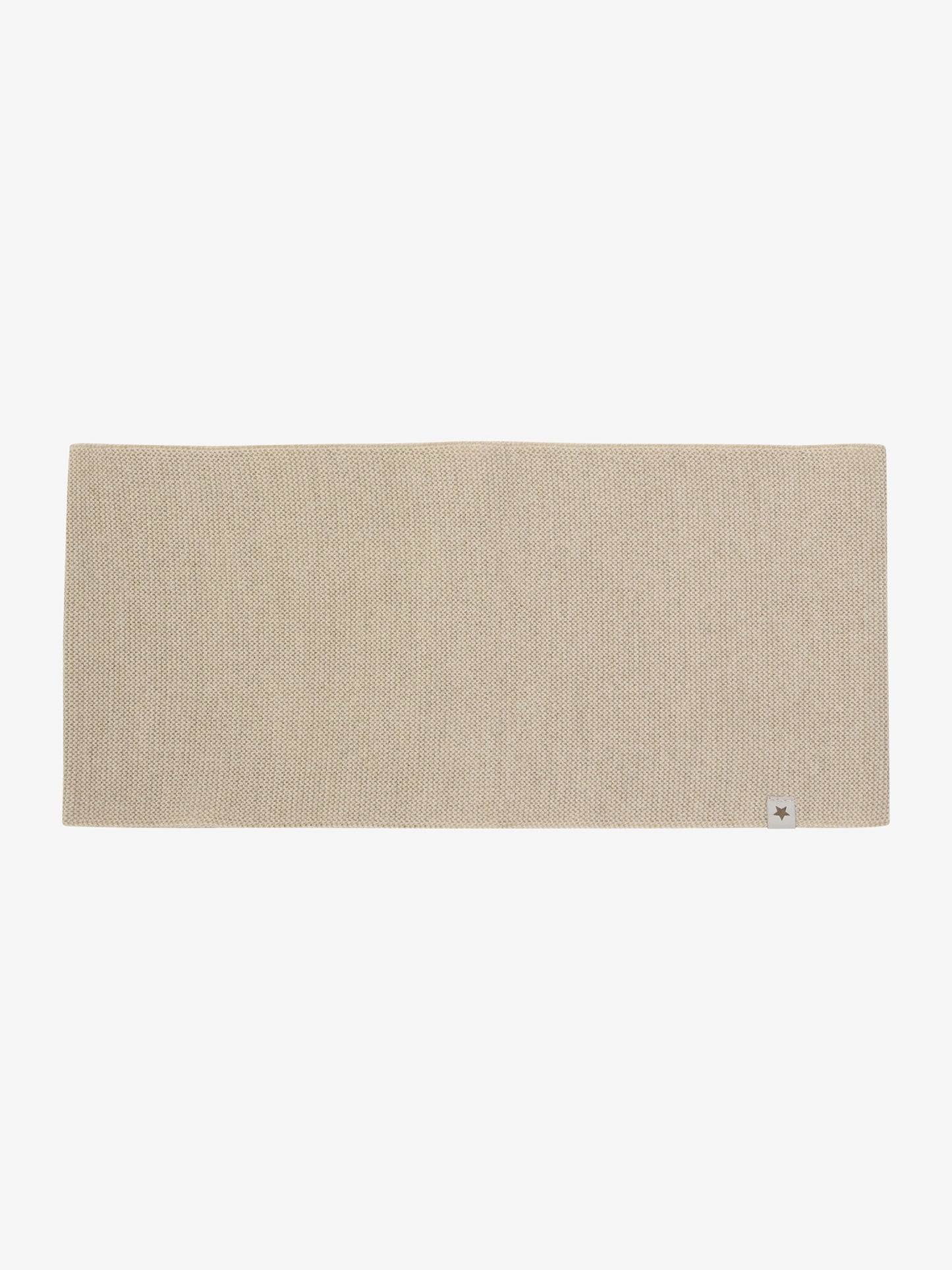 Gebreide col - Sand Melange