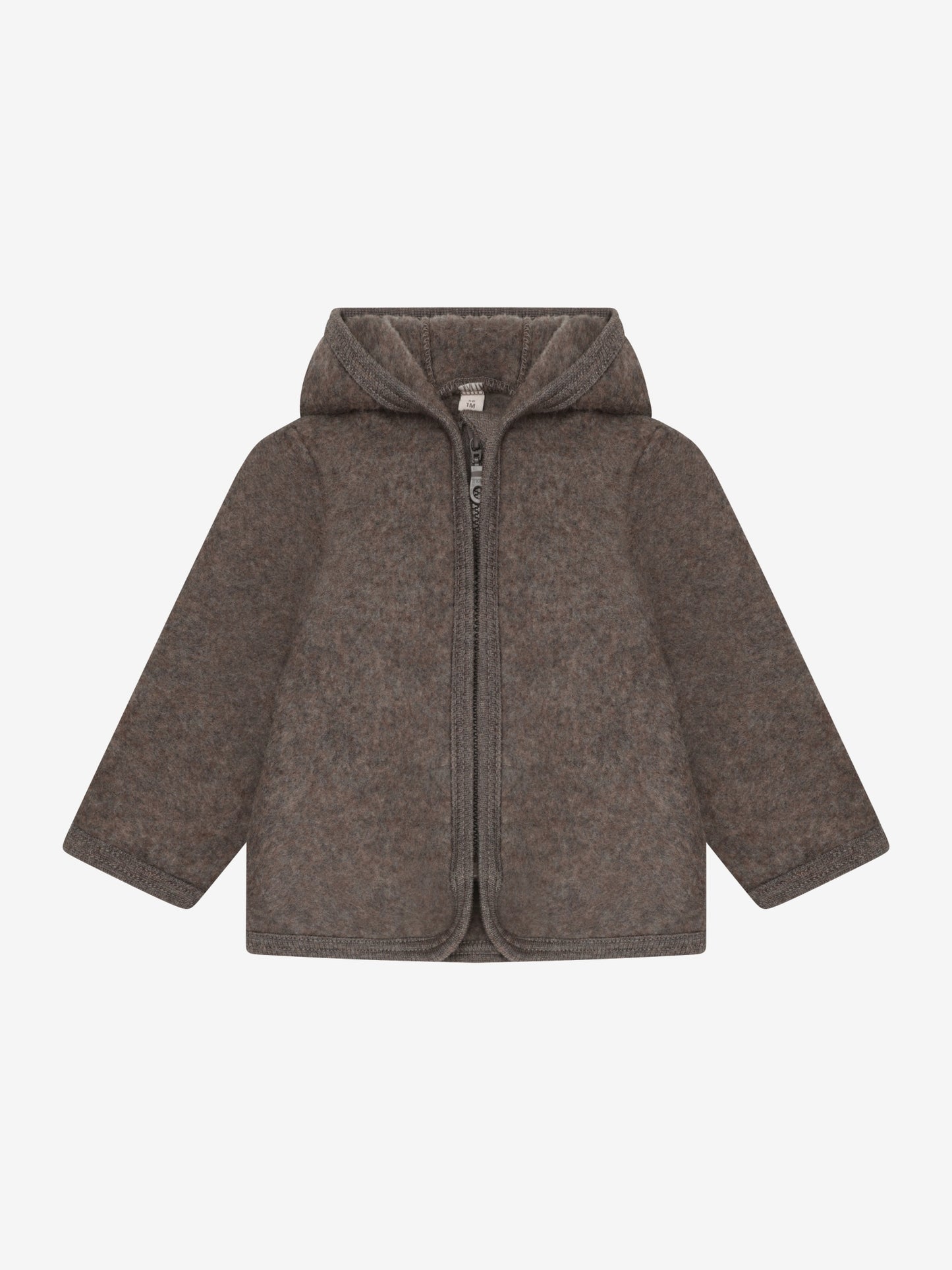 Fleece jack - Brown Melange