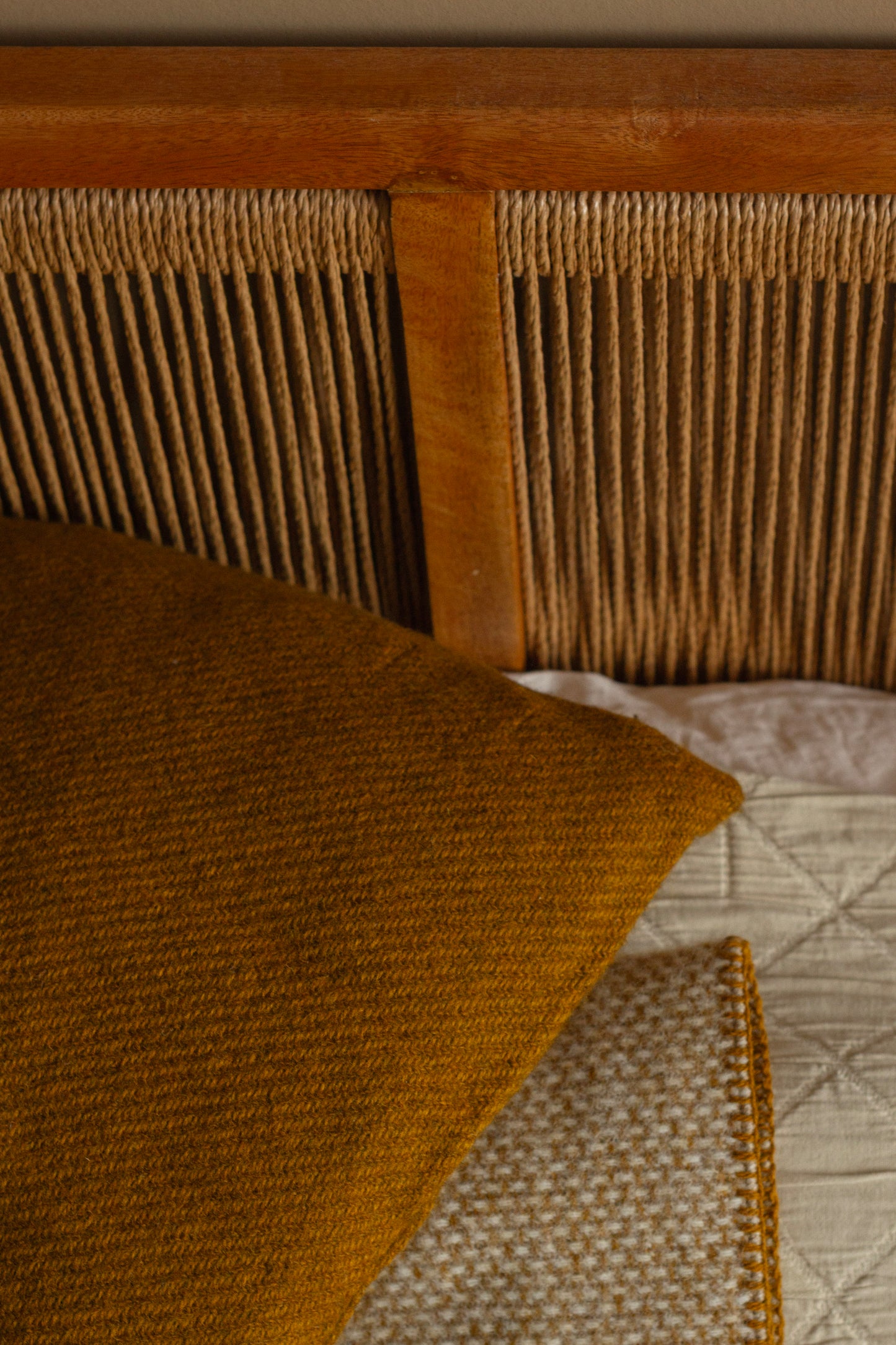 Kussenhoes – Gotland caramel