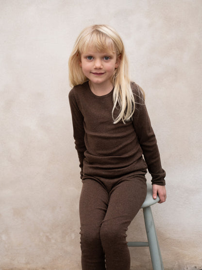 Shirt met lange mouwen – Chestnut