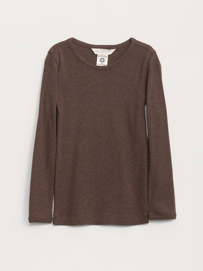 Shirt met lange mouwen – Chestnut