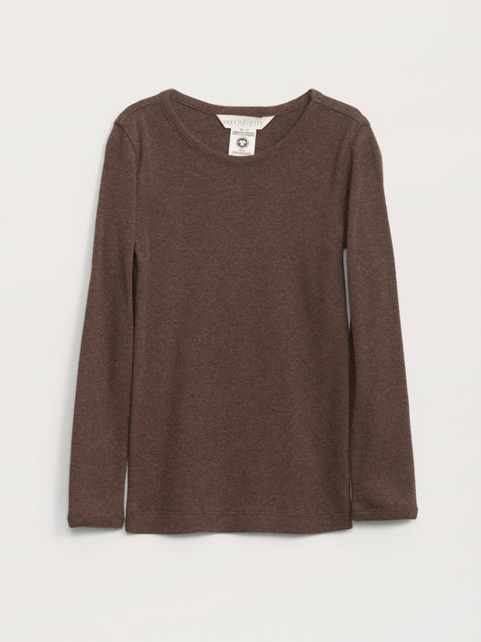 Shirt met lange mouwen – Chestnut