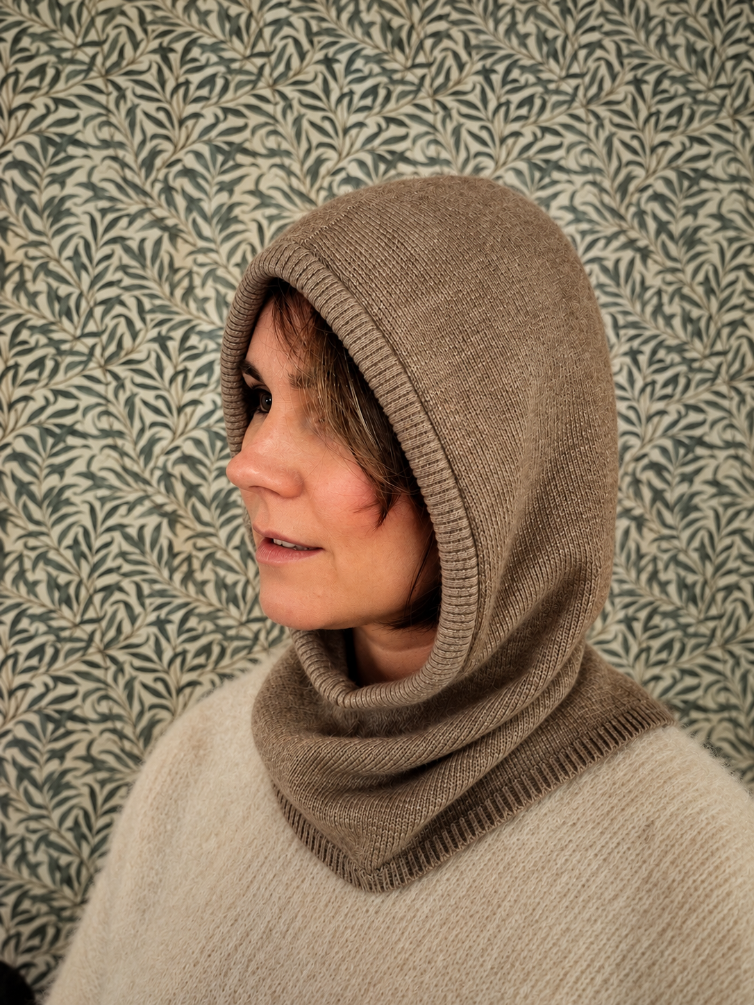 Wollen balaclava – Savannah Melange