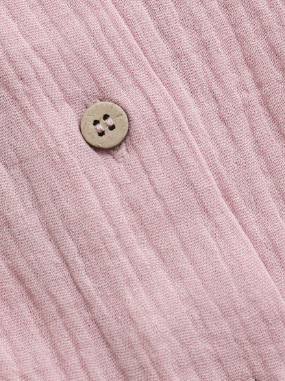 Geknoopte blouse - Pale Mauve