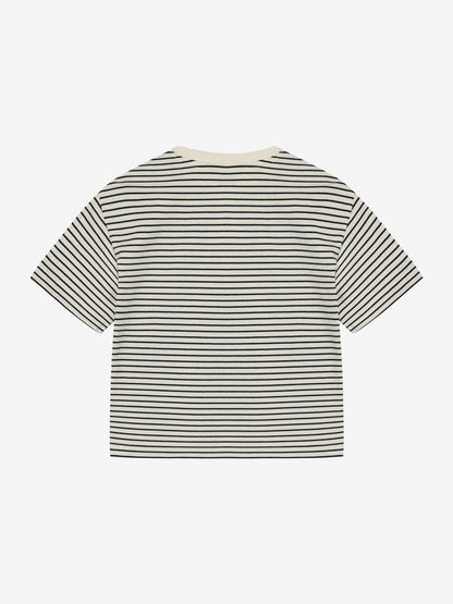 Gestreepte t-shirt - Navy Blazer