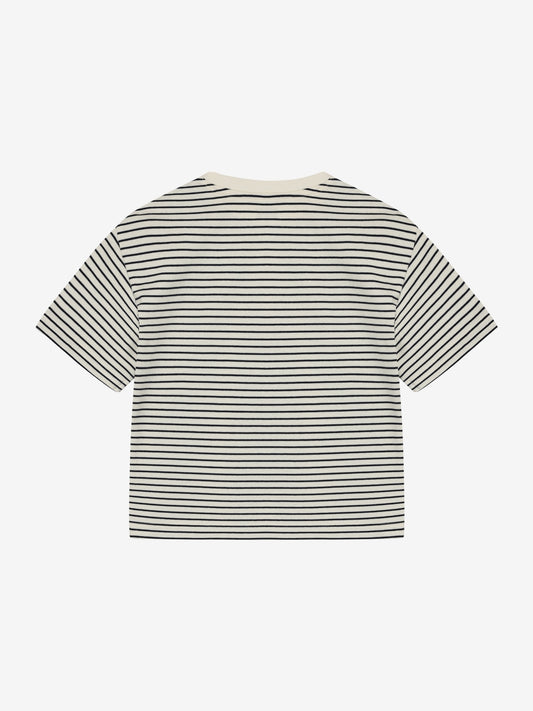 Gestreepte t-shirt - Navy Blazer