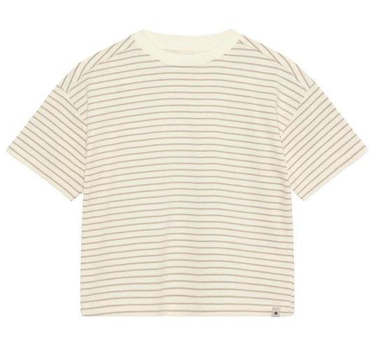 Gestreepte t-shirt - White Pepper