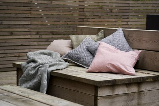 Kussenhoes – Gooseye green