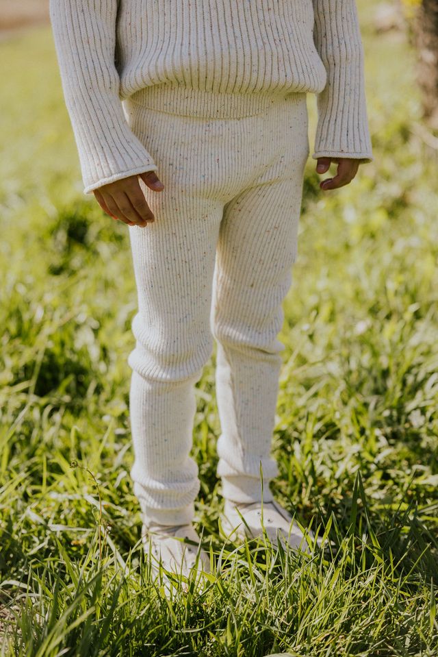 Legging met spikkeltjes