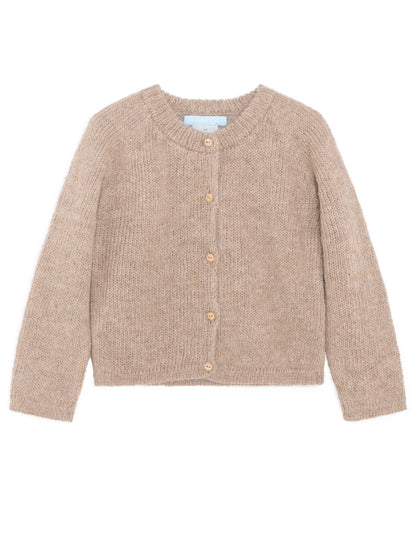Alpaca vest – Beige