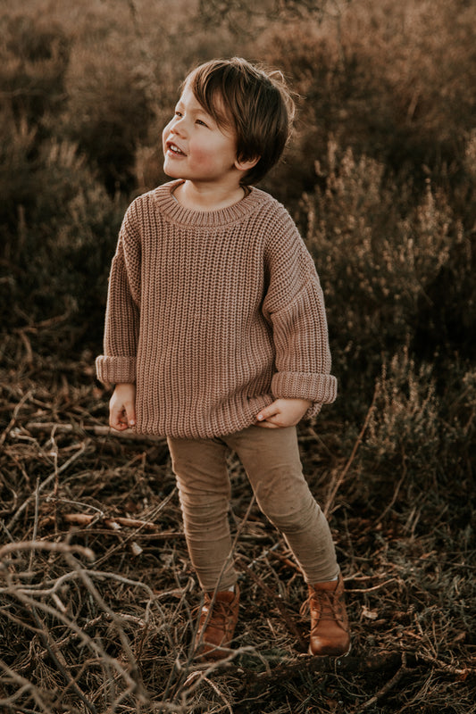 Oversized sweater - Mist